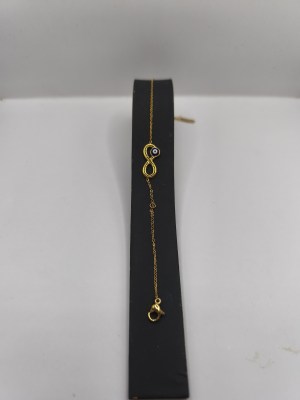 Βραχιόλι με το απειρο και ματάκι